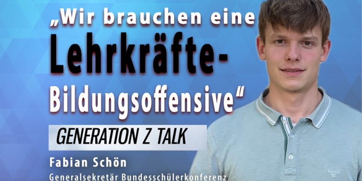Gen Z Talk Titelbild Youtube Fabian Schön3
